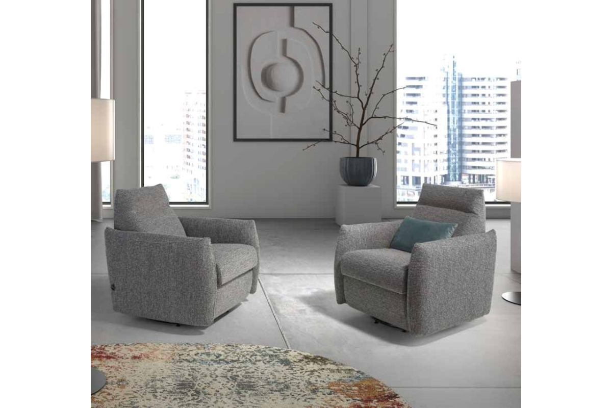Sillón butaca con diseño moderno modelo Lyon de Eneas by Xirivella