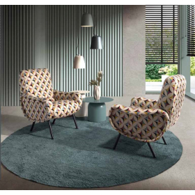Sillón butaca con diseño moderno modelo Twist de Eneas by Xirivella