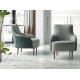 Sillón butaca con diseño moderno modelo Enzo de Afos Sofás
