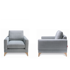 Sillón butaca con diseño moderno modelo Bruselas de Afos Sofás