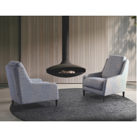 Sillón butaca con diseño moderno modelo Menorca de Afos Sofás