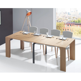 Mesa de comedor moderna extensible modelo Tao de Indesan