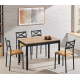 Silla de cocina apilable moderna modelo Bárbara de Velasco