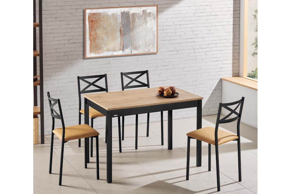 Silla de cocina apilable moderna modelo Bárbara de Velasco