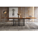 Mesa de comedor extensible moderna Nilo con diseño elegante y minimalista Tadel Grup