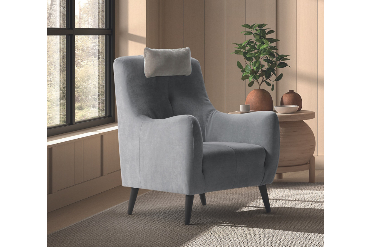 Sillón butaca con diseño moderno modelo Nana Pedro Ortiz