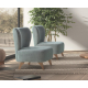 Sillón butaca con diseño moderno modelo Gamma de Pedro Ortiz