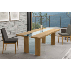 Mesa de comedor moderna modelo Lucca con diseño minimalista Tadel Grup
