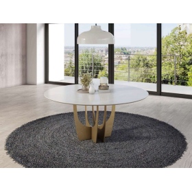 Mesa de comedor moderna modelo Nora con diseño elegante y minimalista de Tadel Grup