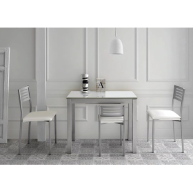 Mesa de cocina extensible con diseño  moderno modelo Dakar de Cauxi