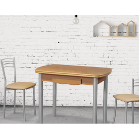 Mesa de cocina extensible con diseño clásica modelo Elsa de Cauxi