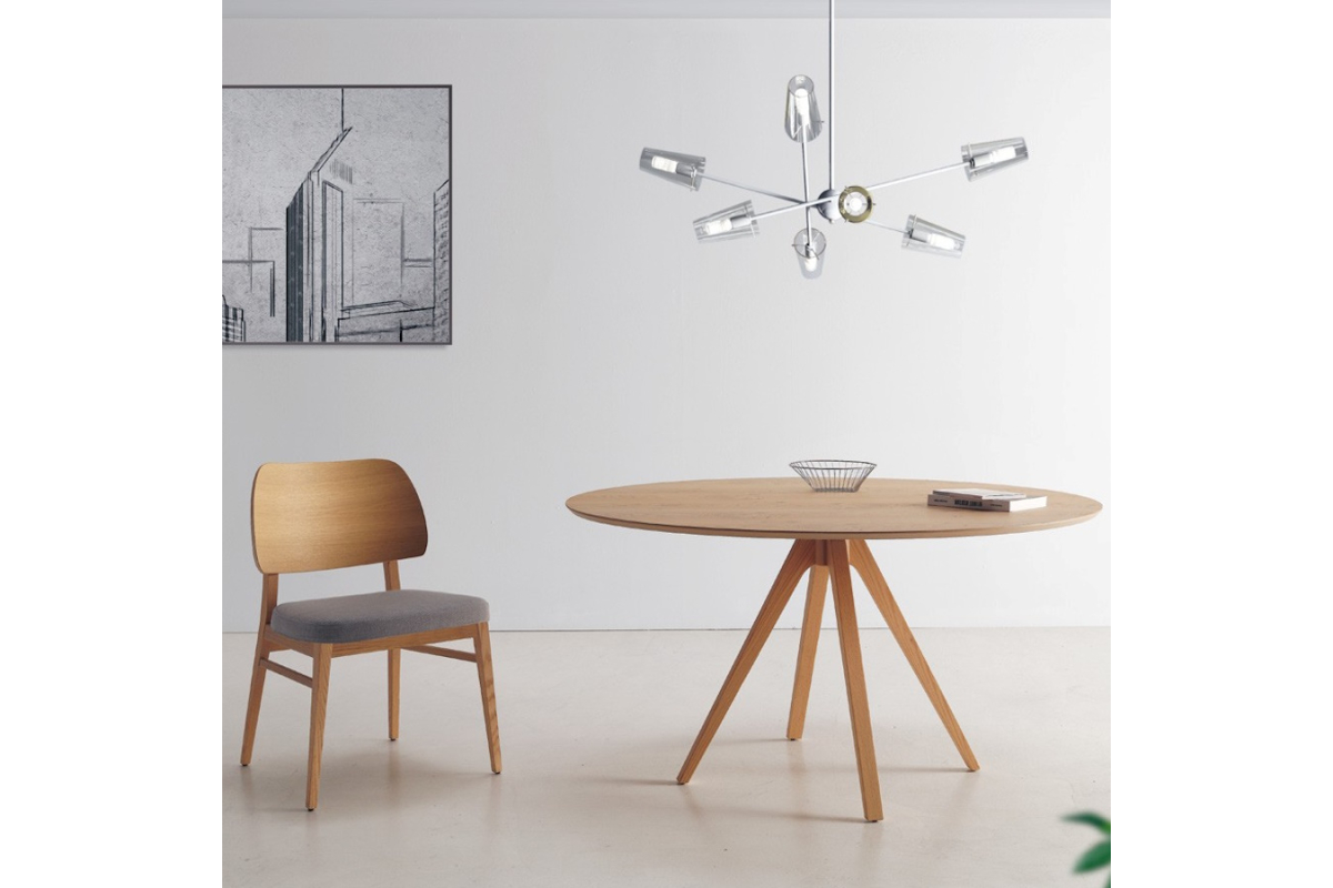 Silla de comedor con diseño moderno modelo Terra de Modesto Navarro