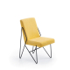 Silla de comedor con diseño moderno modelo Cros de Modesto Navarro