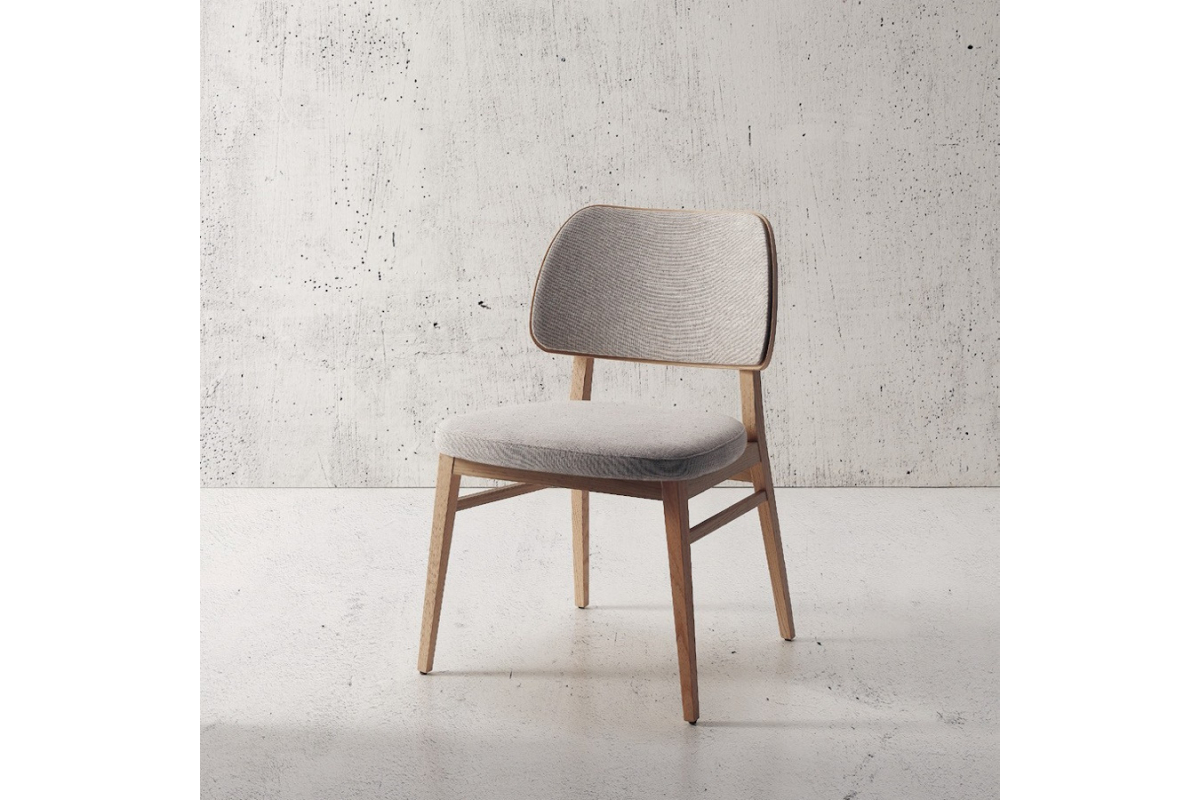 Silla comedor con diseño moderno modelo Meta de Modesto Navarro