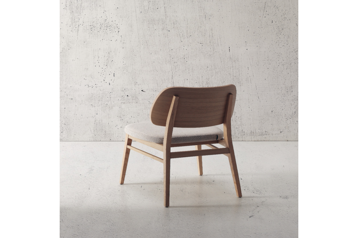 Silla comedor con diseño moderno modelo Meta de Modesto Navarro