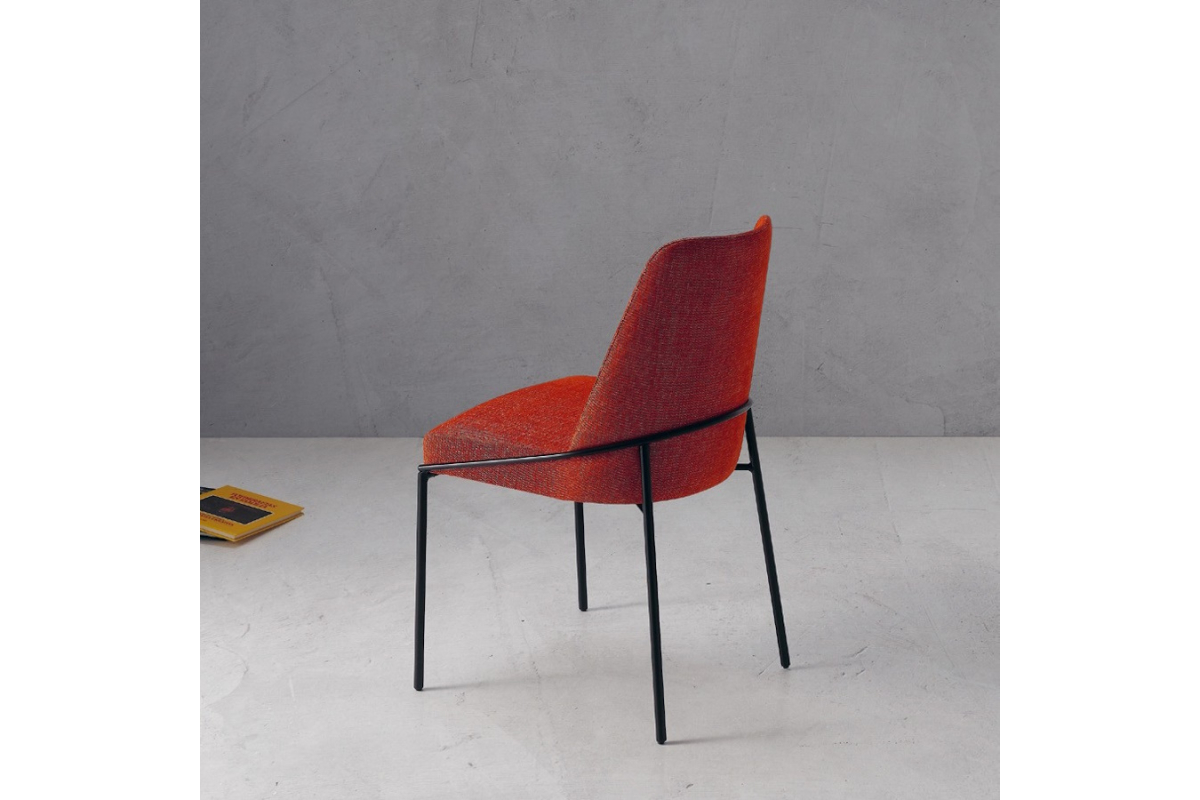 Silla de comedor con diseño moderno modelo Prada de Modesto Navarro