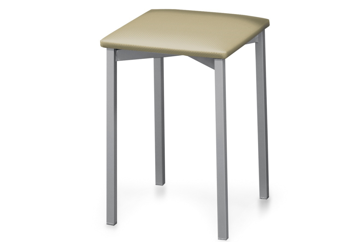 Taburete de cocina sin respaldo con estilo moderno modelo Klara de Cauxi