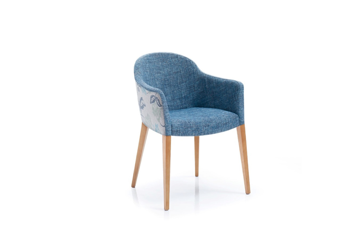 Sillón comedor con diseño moderno modelo Diávolo de Modesto Navarro
