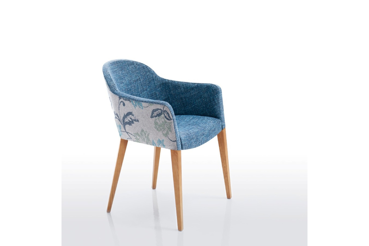 Sillón comedor con diseño moderno modelo Diávolo de Modesto Navarro