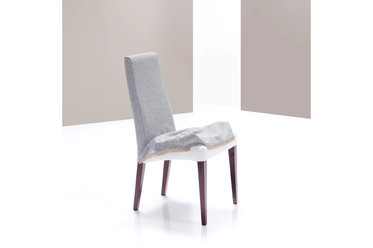 Silla de comedor desenfundable moderna modelo Ona de Modesto Navarro