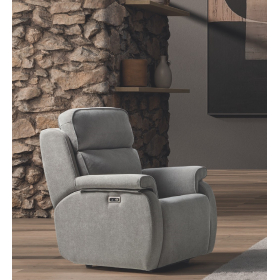 Sillón de relax con diseño moderno modelo Noa apertura manual o eléctrica de Pedro Ortiz