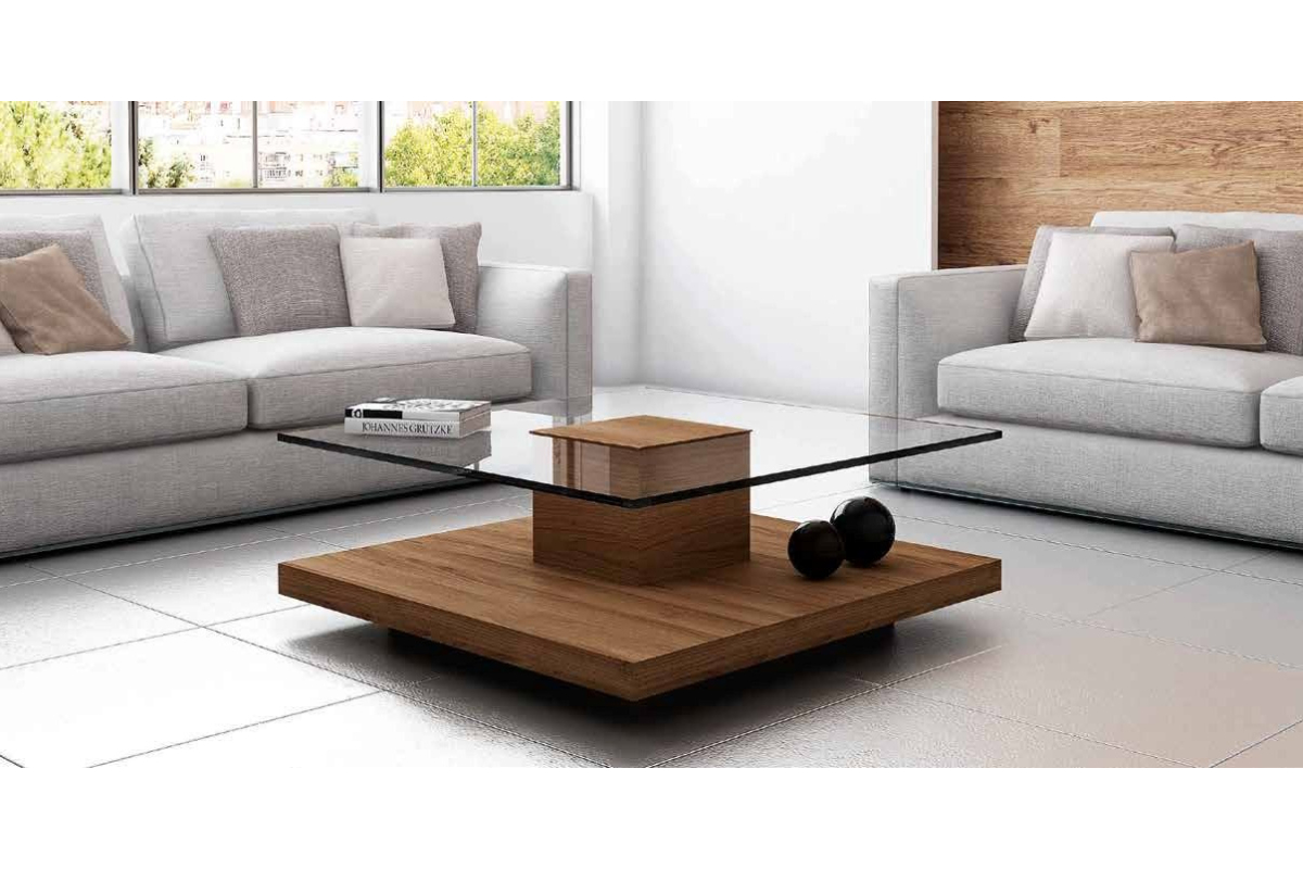 Mesa de centro moderna modelo Candy con diseño minimalista Tadel Grup