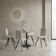 Silla de cocina tapizada con diseño moderno modelo Tolosa de Velasco