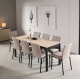 Silla de cocina apilable con diseño moderno modelo África de Velasco