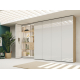 Armario de puertas plegables con diseño moderno de Lagrama adapta 10