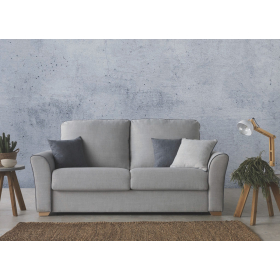 Sofá cama con diseño moderno modelo Dover con apertura italiana de Zarda