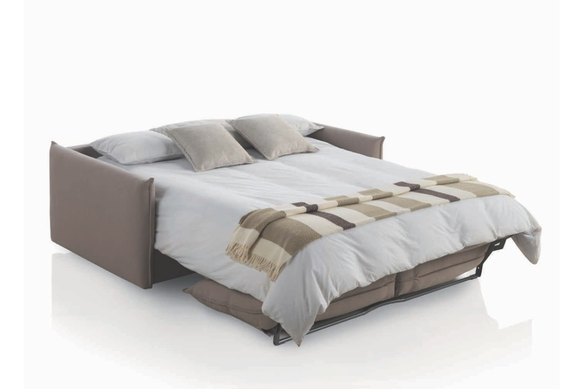 Sofá cama con diseño moderno modelo Belfast con apertura italiana de Zarda