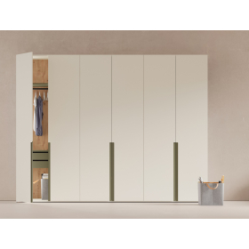 Armario de puertas batientes con estilo moderno de JJP modelo next 03