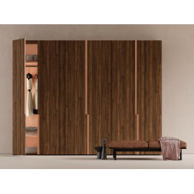Armario de puertas batientes con estilo moderno de JJP modelo next 04