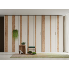 Armario de puertas batientes con estilo moderno de JJP modelo next 13