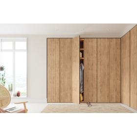 Armario de puertas batientes con estilo moderno de JJP modelo next 15