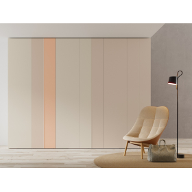 Armario de puertas batientes con estilo moderno de JJP modelo next 26-27