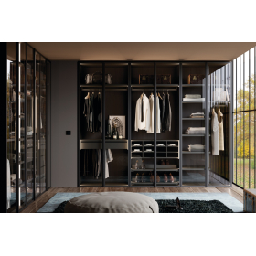 Armario de puertas batientes con estilo moderno de JJP modelo next 34