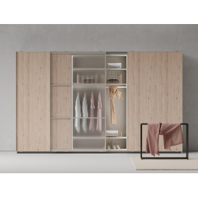 Armario de puertas correderas con diseño moderno de JJP modelo next 36