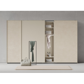 Armario de puertas correderas con diseño moderno de JJP modelo next 38