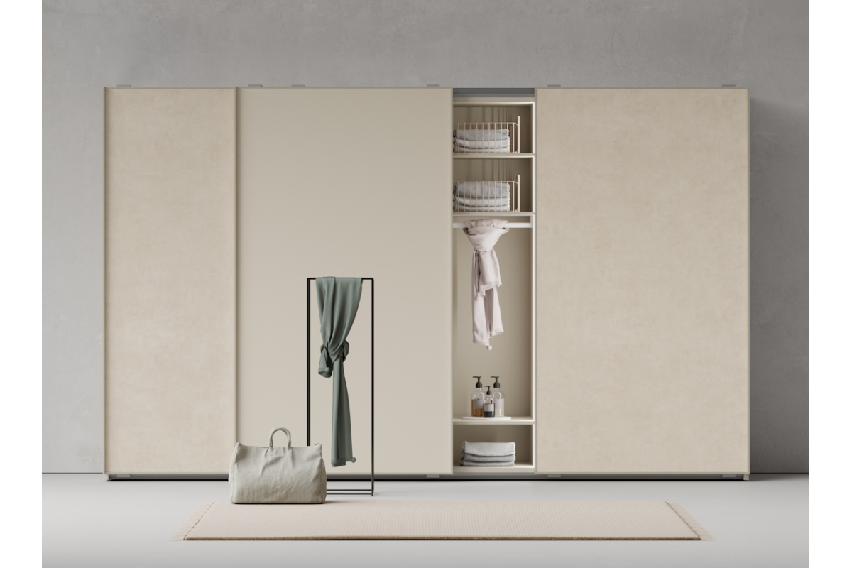 Armario de puertas correderas con diseño moderno de JJP modelo next 38