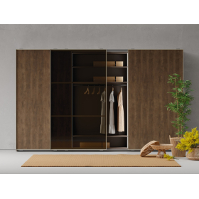 Armario de puertas correderas con diseño moderno de JJP modelo next 41
