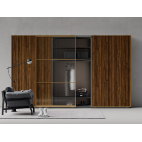 Armario de puertas correderas con diseño moderno de JJP modelo next 42