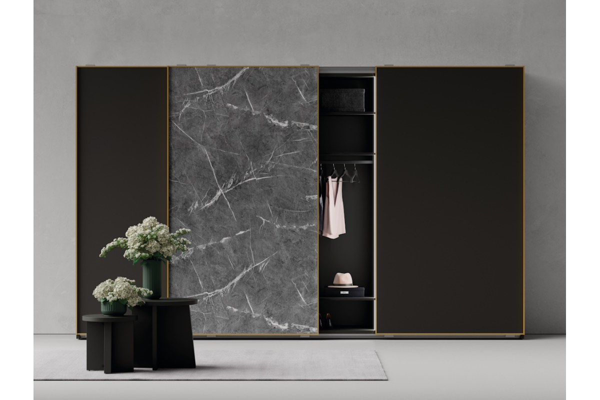 Armario de puertas correderas con diseño moderno de JJP modelo next 43