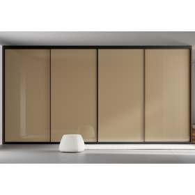 Armario de puertas correderas con diseño moderno de JJP modelo next 48