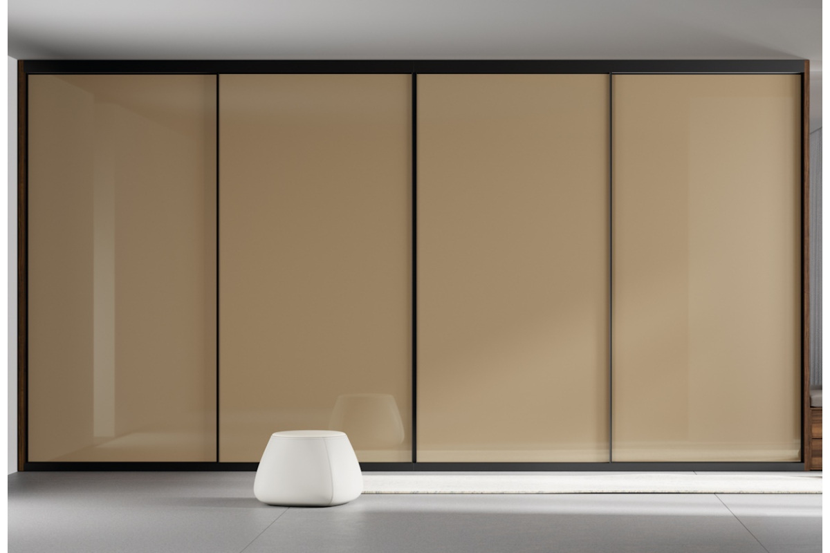 Armario de puertas correderas con diseño moderno de JJP modelo next 48
