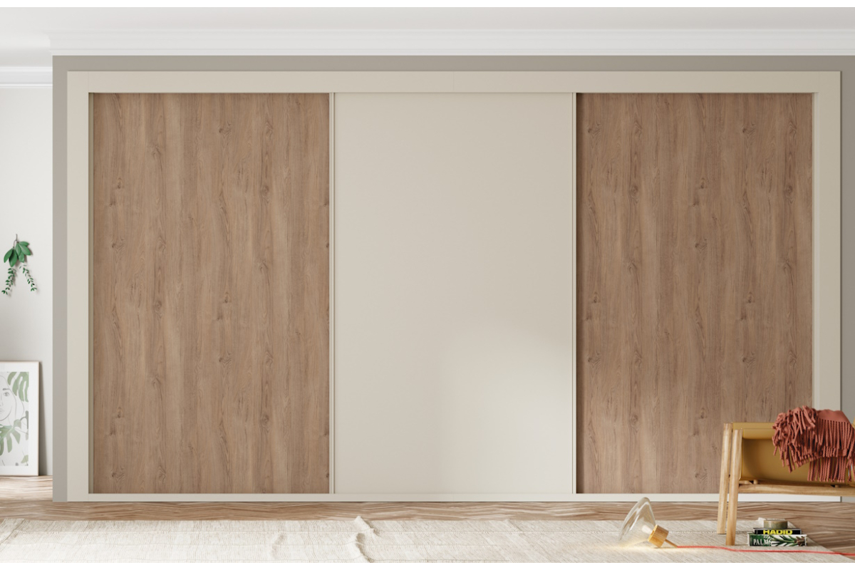 Armario de puertas correderas con diseño moderno de JJP modelo next 56