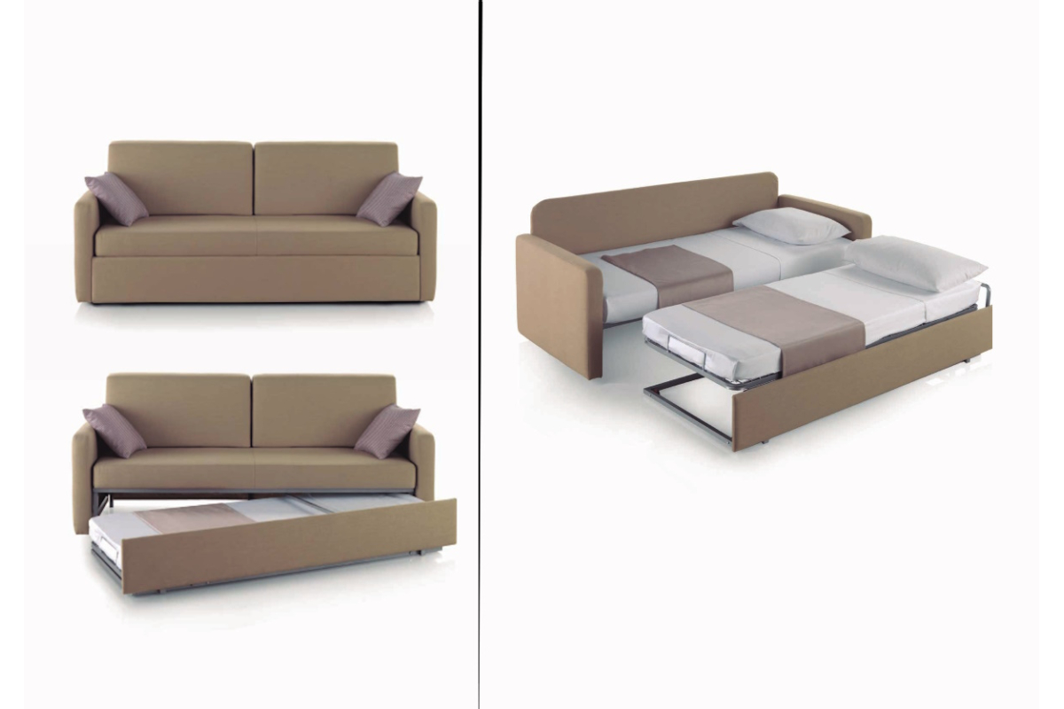 Sofá cama con diseño moderno modelo Nancy de Zarda