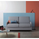 Sofá cama con diseño moderno modelo Lancaster con apertura italiana de Zarda