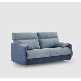 Sofá cama con diseño moderno modelo Castle con apertura italiana de Zarda