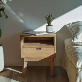 Mesita con estilo minimalista modelo Scandi de Moycor